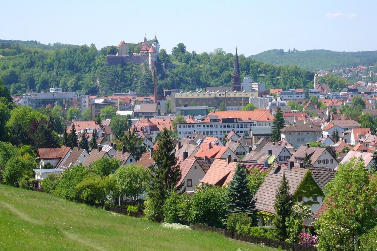 Heidenheim von Osten gesehen